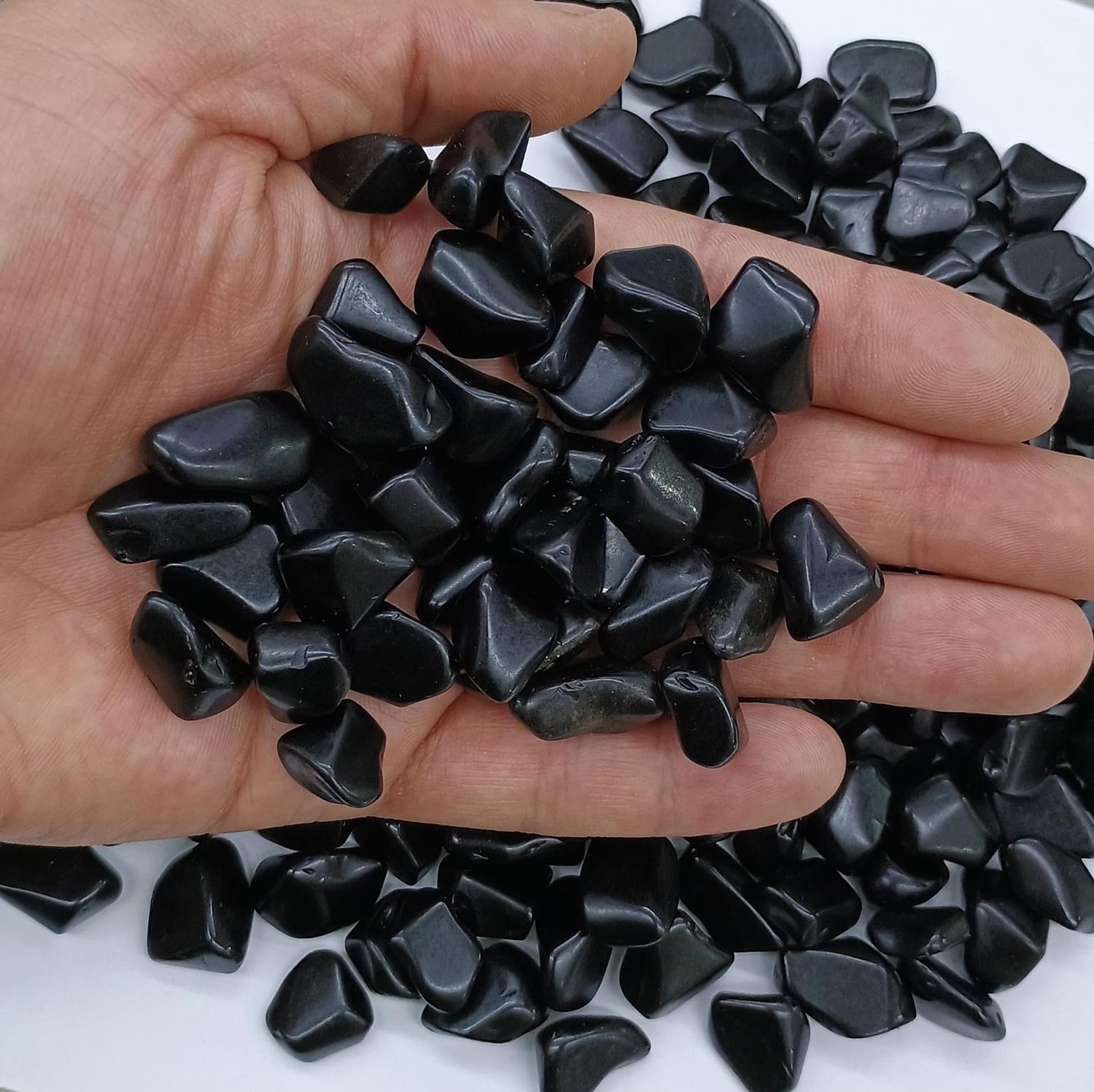 Obsidiana rolada por 100grs