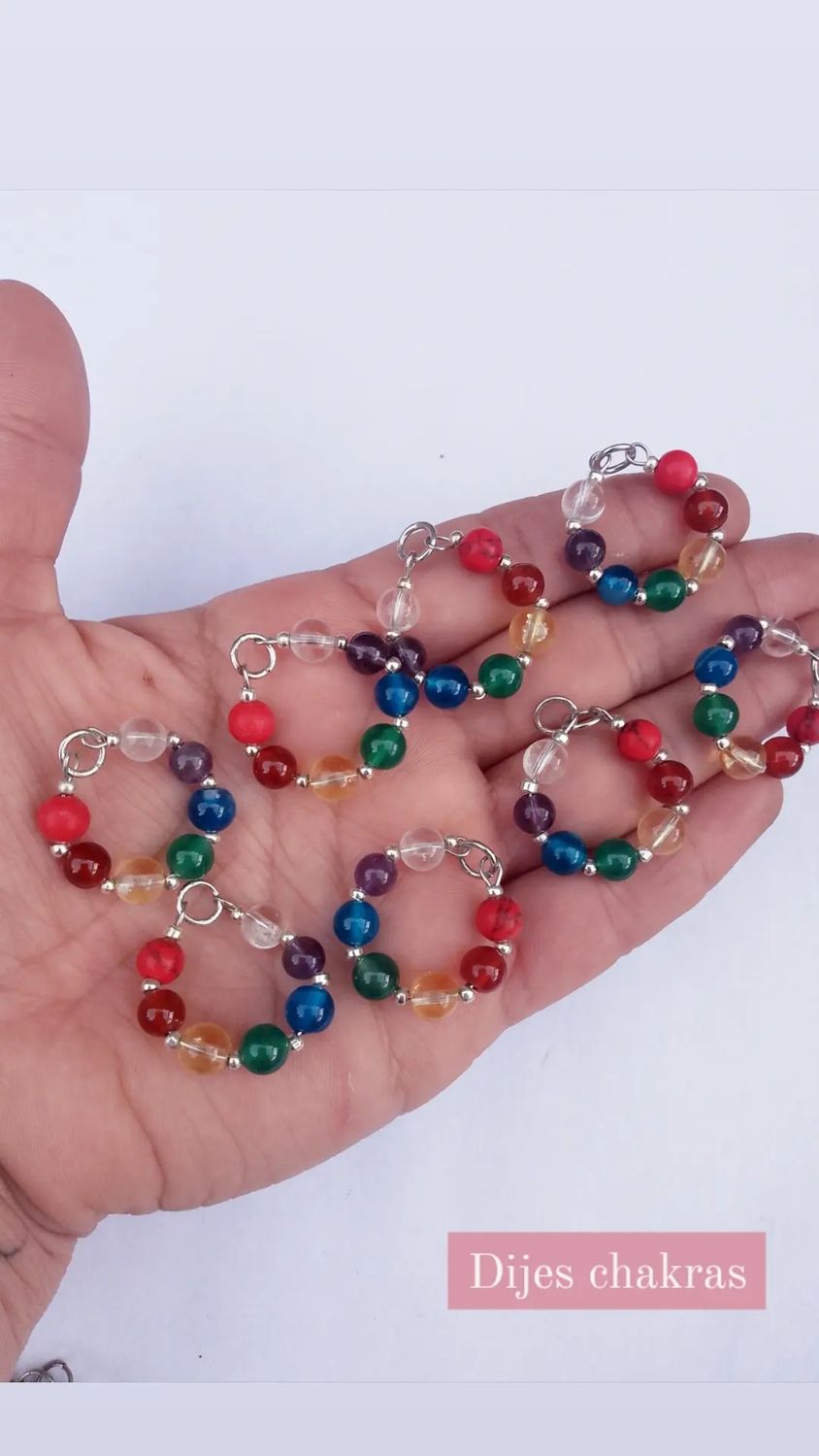 Dijes bolitas chakras circular