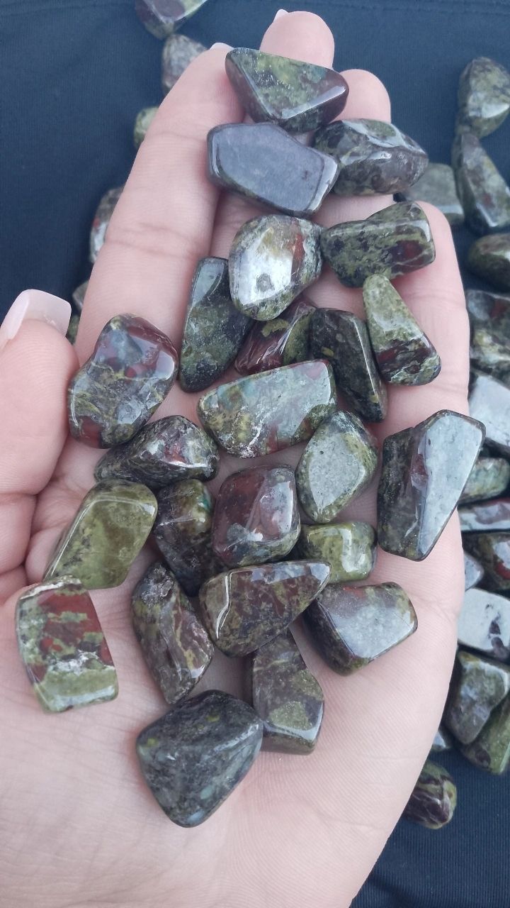 jaspe dragón rolado por 100grs