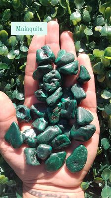 Malaquita rolada por 50 y 100grs