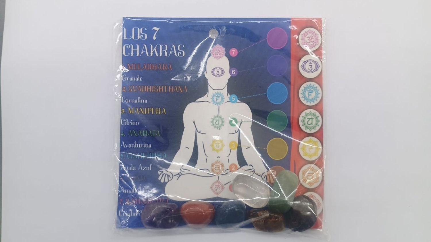 Kit 7 chakras rolado