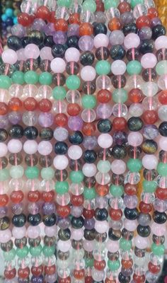 Tiras de bolita 8mm (38cm largo aprox)