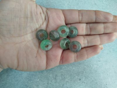 Donitas 14mm fluorita verde