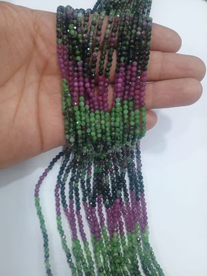 tiras bolitas facetada 3mm