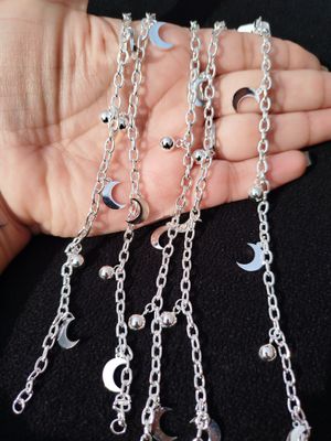 Pulseras acero blanco