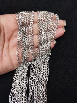 Pack cadena Ca19 por 10u acero quirúrgico 45cm