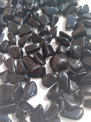 Obsidiana rolada por 100grs