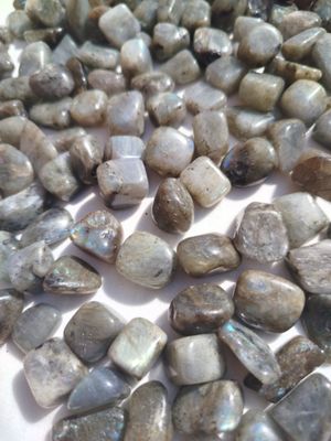 Labradorita rolada por 100grs