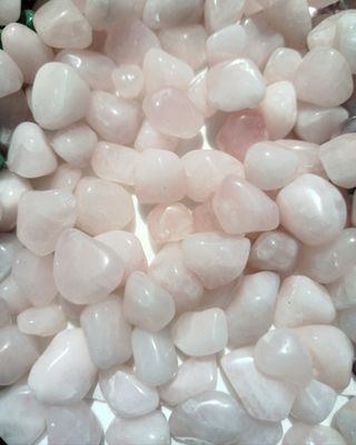 Cuarzo rosa rolada por 100grs