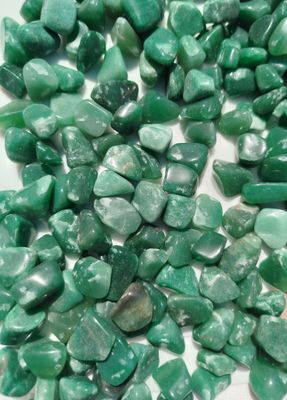 Cuarzo verde rolado por 100grs