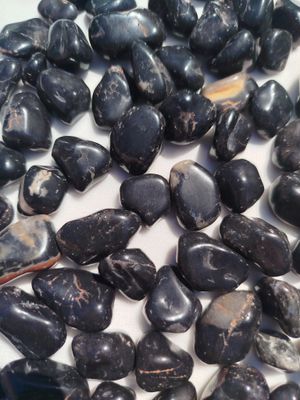 Onix negro rolado por 100grs