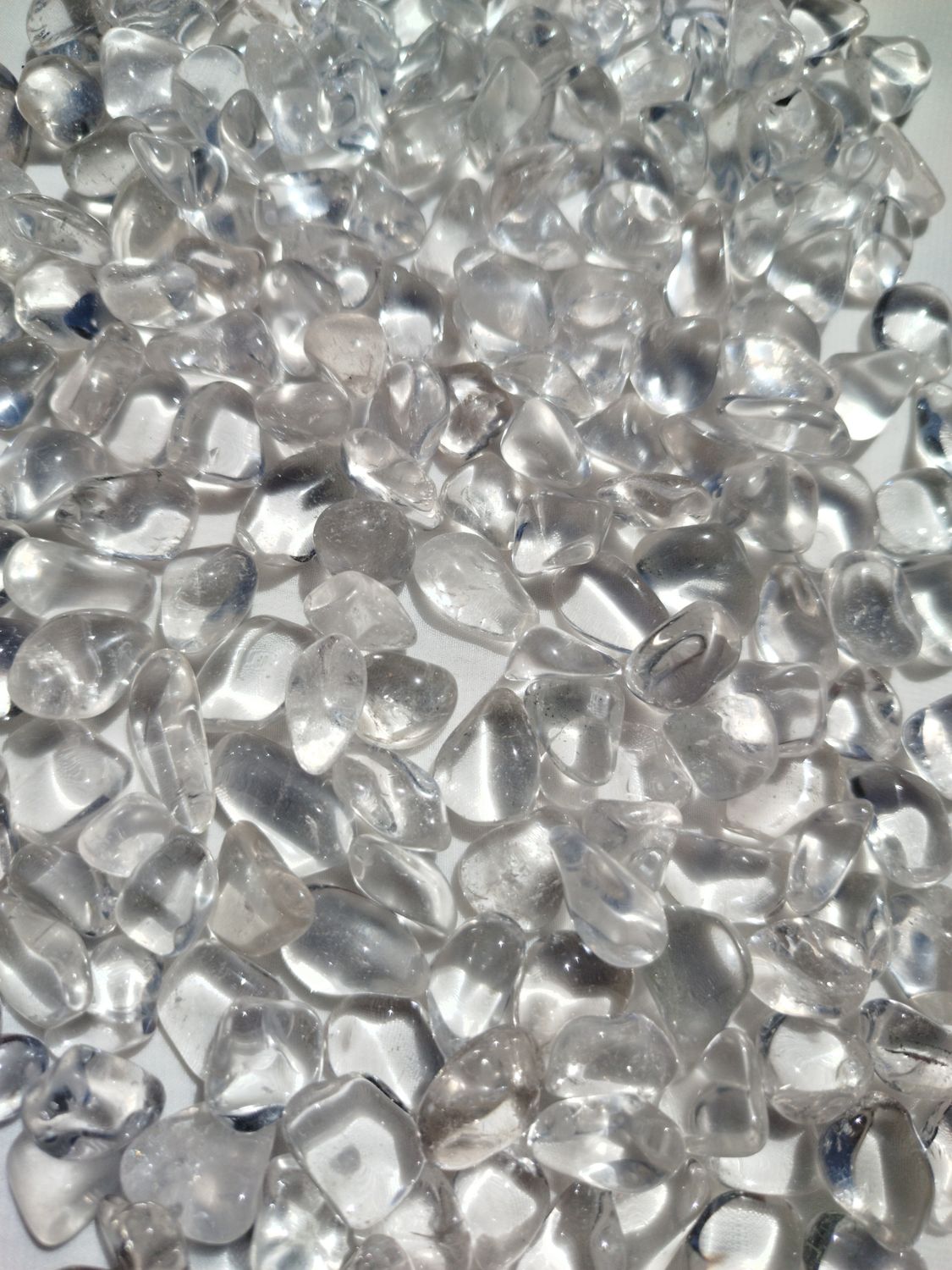 Cuarzo cristal rolado por 100grs