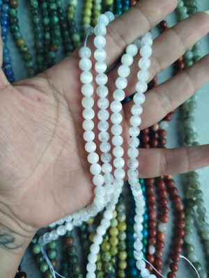 Tira bolita 6mm selenita