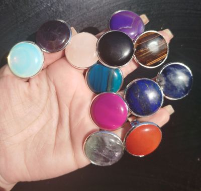 anillos redondos grandes