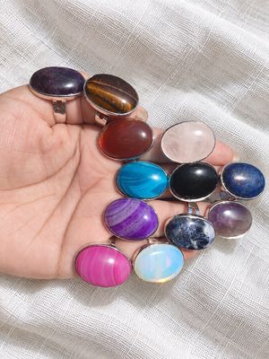anillos ovales grandes 
