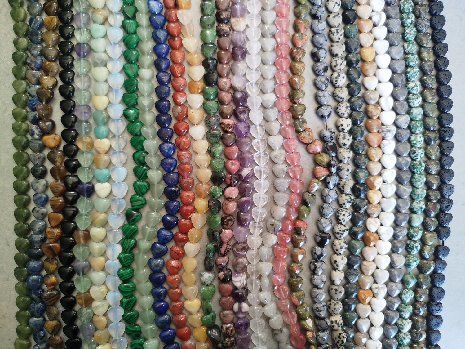 Tiras de corazones mini