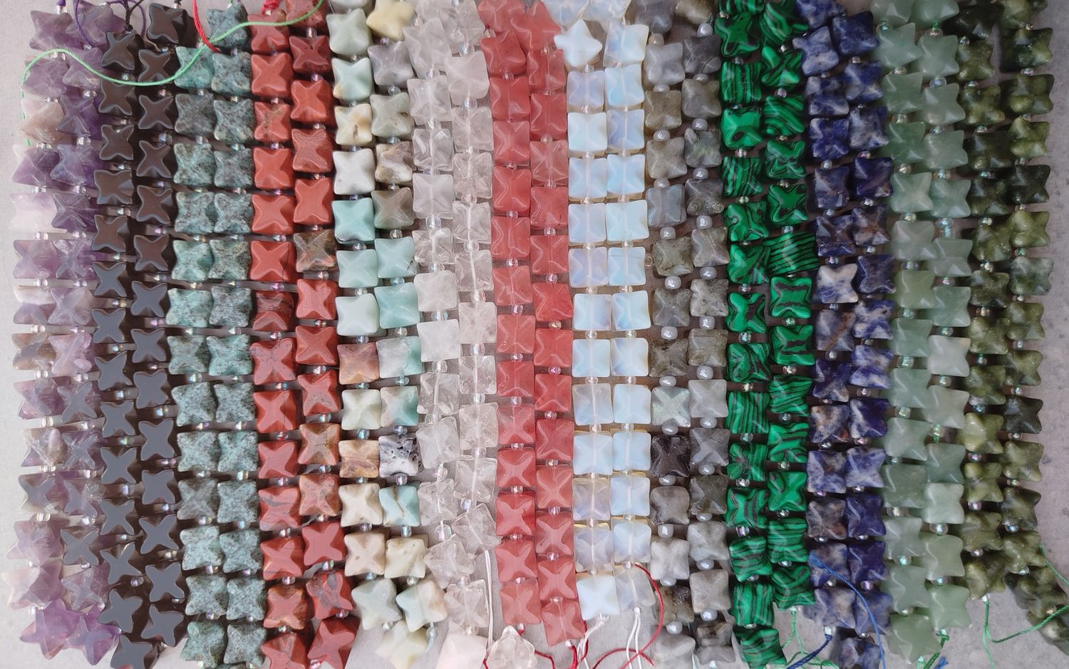 Tiras de estrellas merkaba