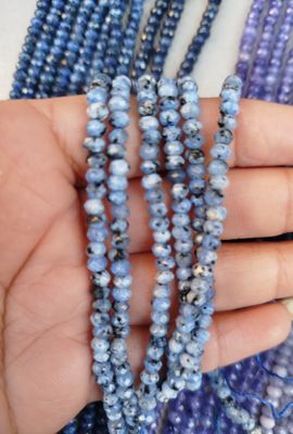 Tiras Donitas Facetadas 4mm