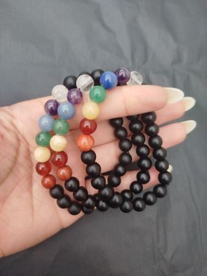 Pulseras elásticas 7 chakras