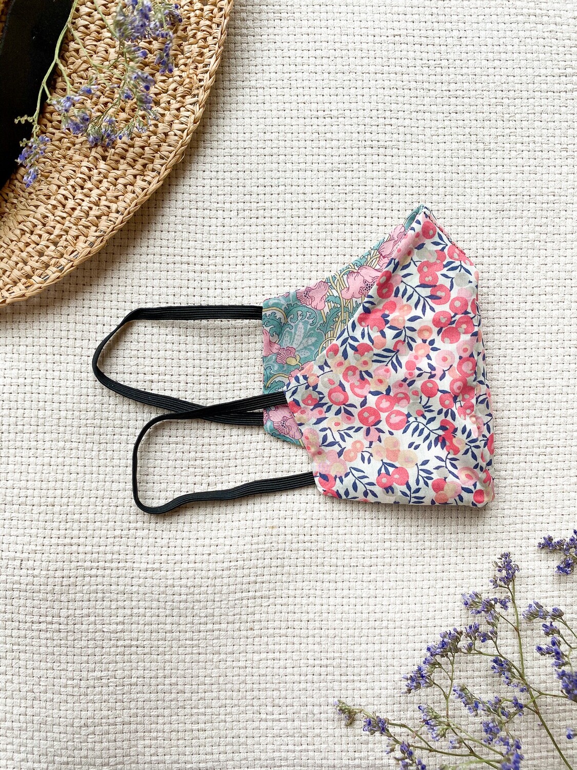 Reversible and reusable Face Mask - Berry
