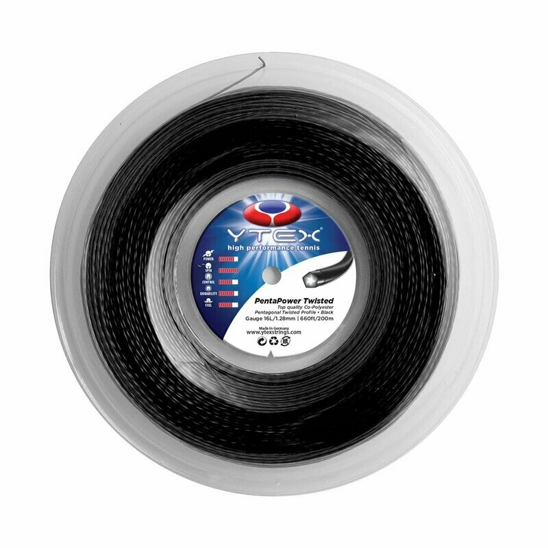 Ytex PentaPower Twisted Black Reel 16L/1.28