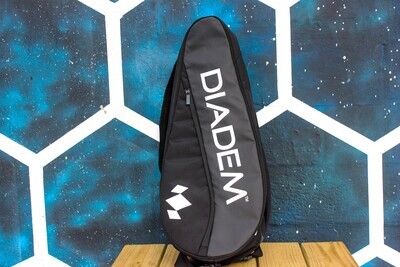Diadem Tour 12 racquet Nova racket bag (black/chrome)