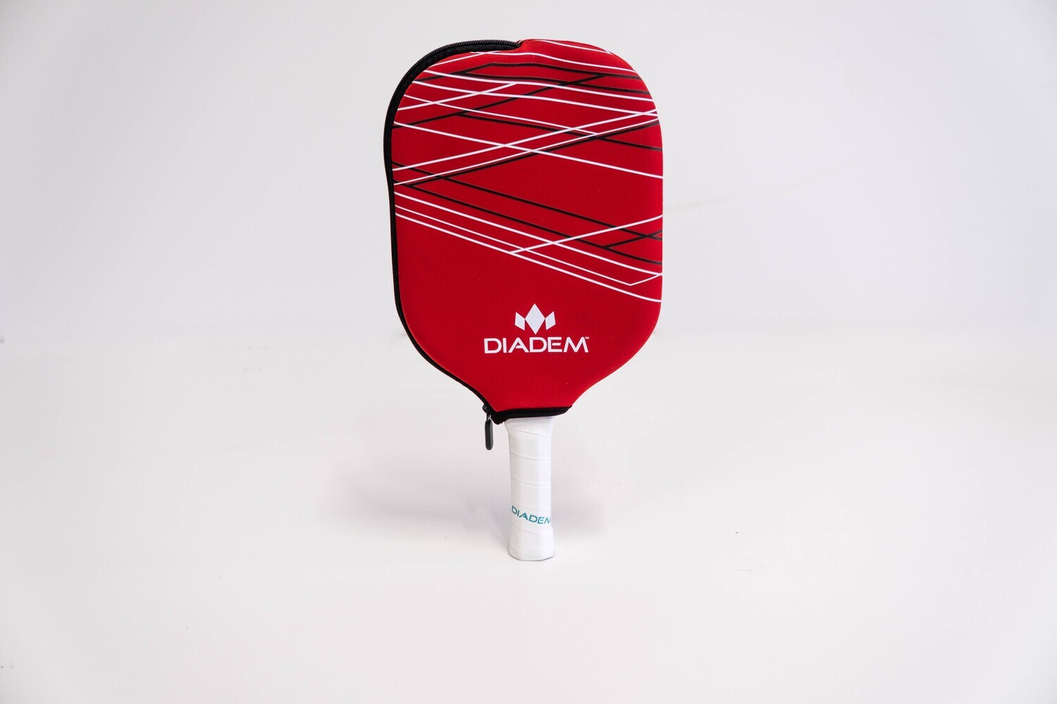 Diadem Pickleball paddle covers, Colours: Line Red