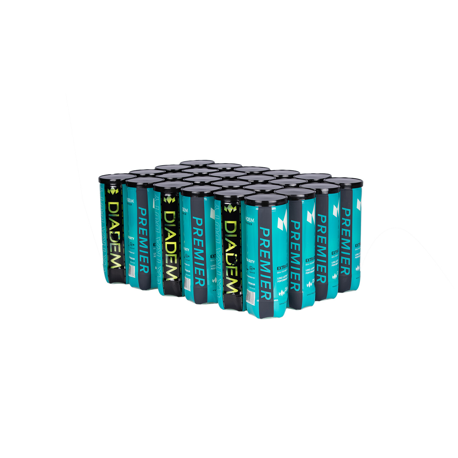 Diadem Premier All Court 4 Ball cans