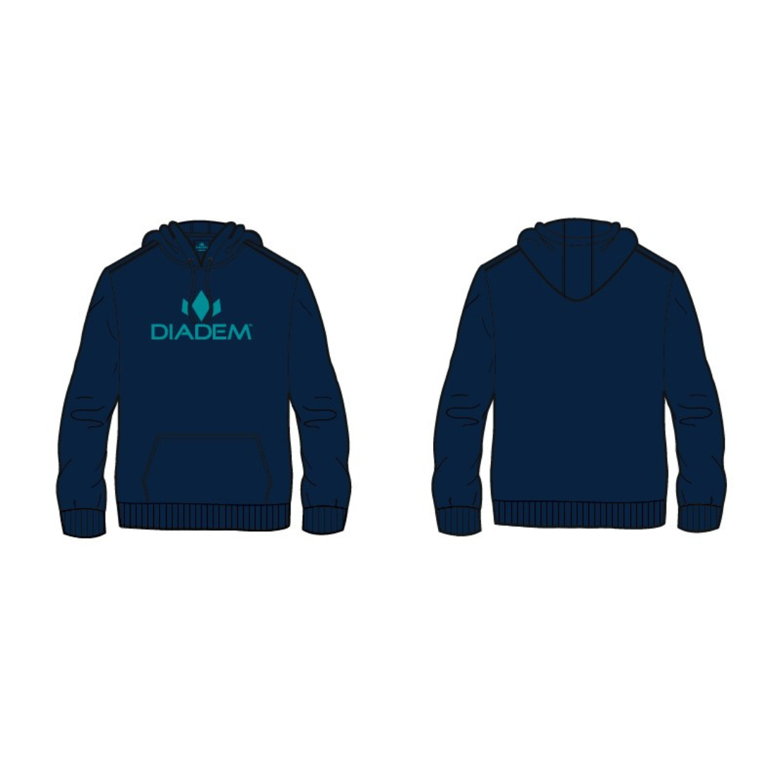 Diadem unisex logo hoody