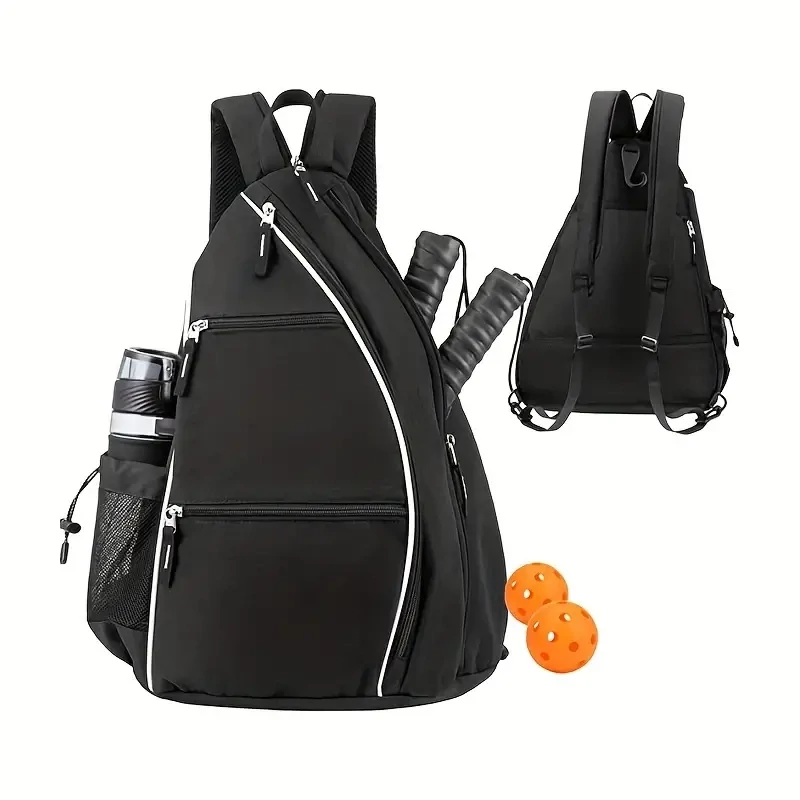Pickleball/Padel racquet backpack - Black
