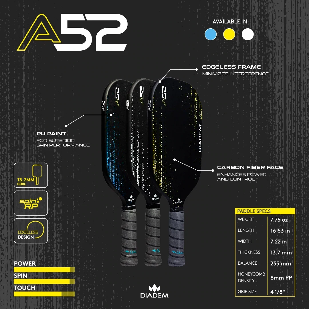 Diadem A52 Pickleball paddle