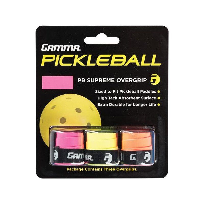 Gamma Pickleball Overgrip Supreme neon