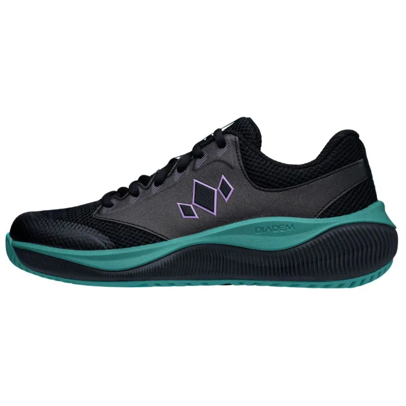Diadem Men's Court Flo AC Black/Teal UK11/EU47