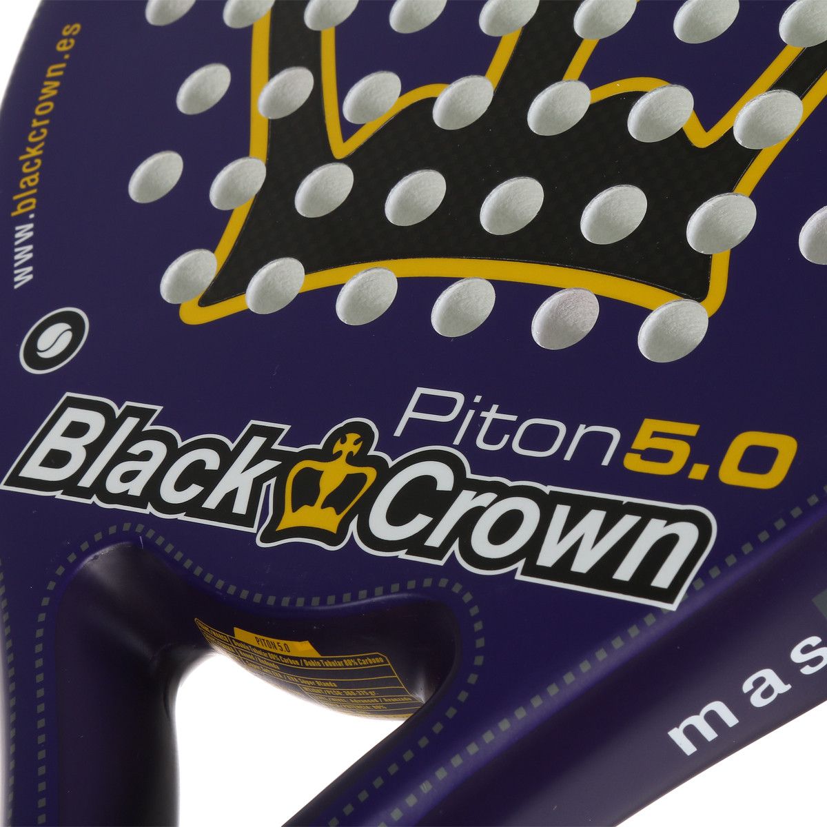 BLACK CROWN PITON 5 PADEL RACKET