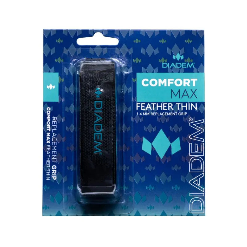 Diadem Comfort Max Grip Feather Thin Black/teal