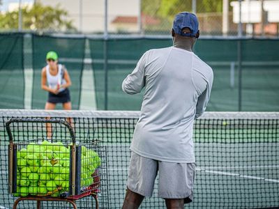 Tennis coaching