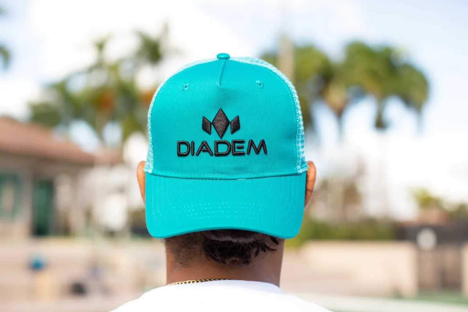 Diadem Snapback Trucker Hat Black/Khaki