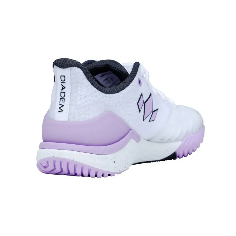 WOMEN'S COURT BURST White-Purple AC UK 8.5/EU42