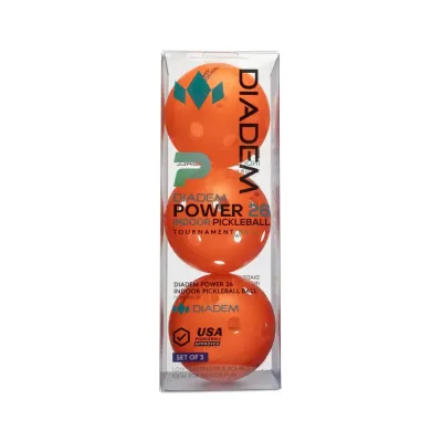 Diadem Premier Power Pickleball Indoor Ball 3-Pack