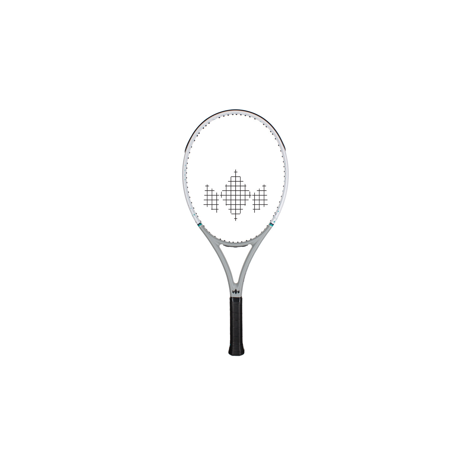 Diadem Super 25 Junior racquet, Colour: Grey/White