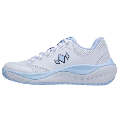 WOMEN'S COURT FLO Clay Court White/Sky blue