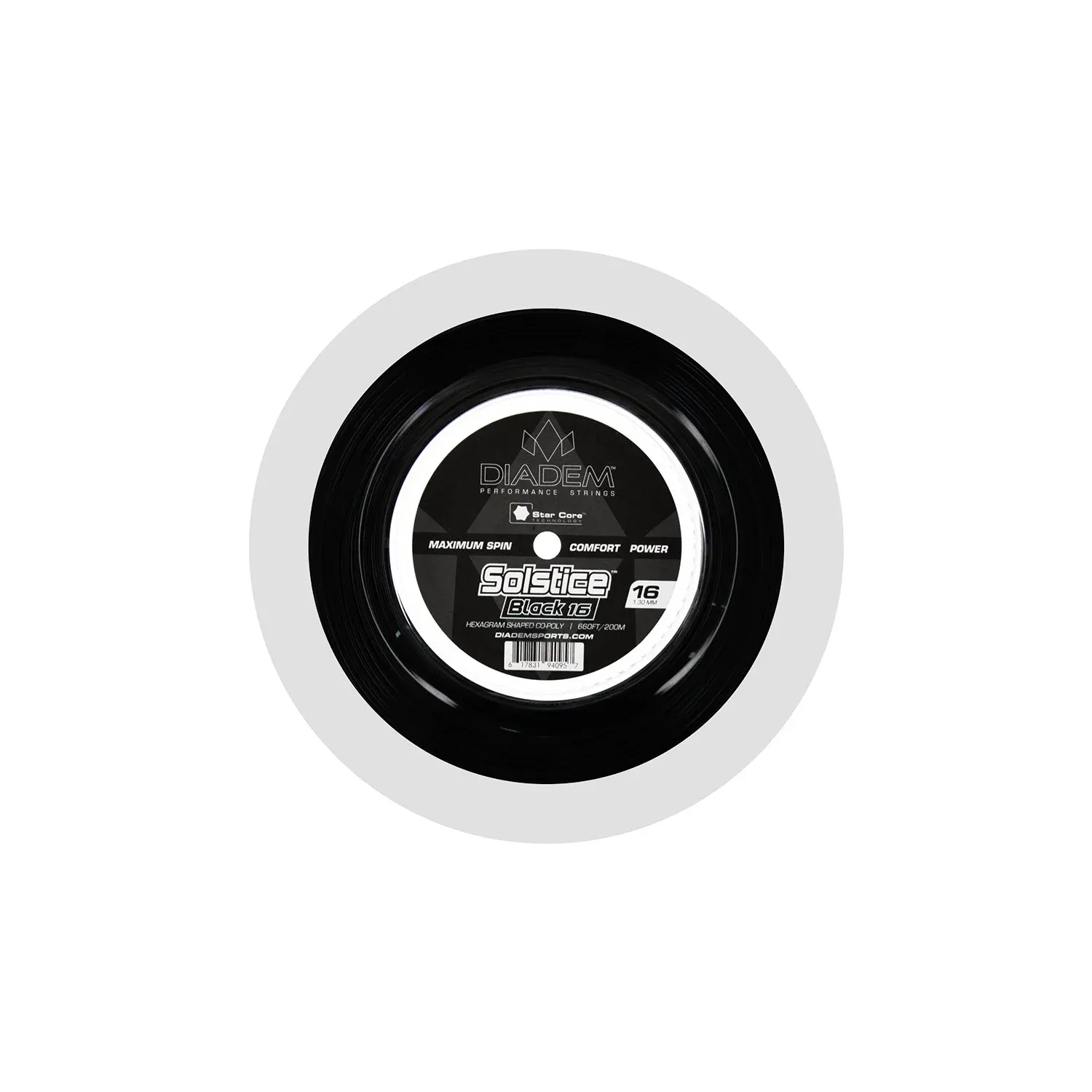Diadem Solstice Black, Reel/Set: Reel, Gauge: 15L (1.35mm)