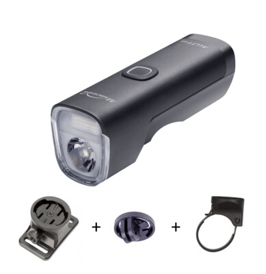 ALLTY 1000 USB Helmlampe mit 2 Halter & GoPro Adapter