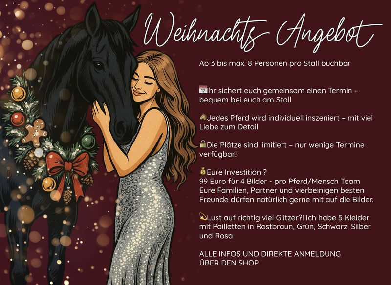Weihnachtskranzshooting