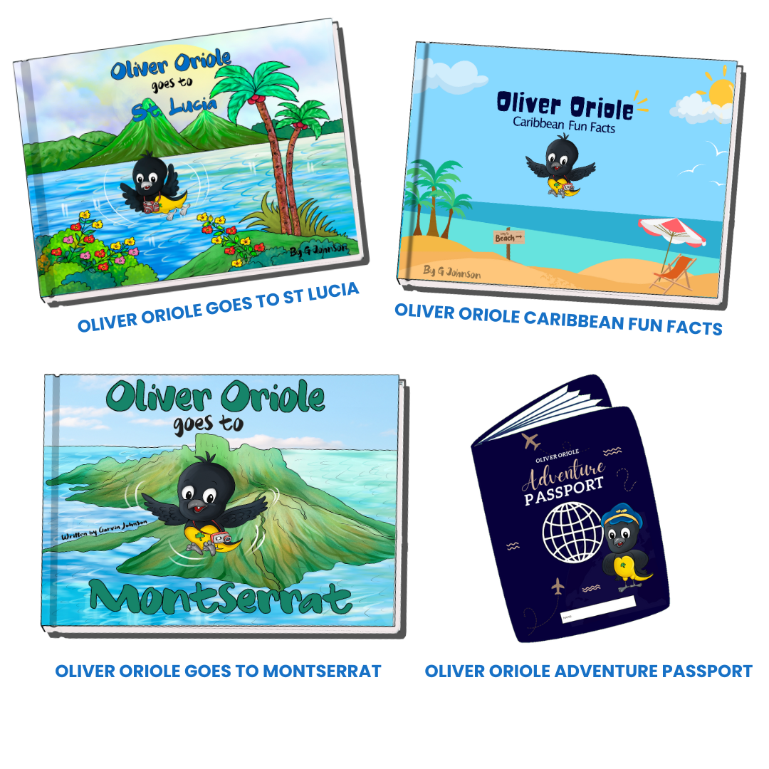 Oliver Oriole Goes To 3 Book + Passport Bundle Deal