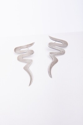 Sterling Silver Earrings - Squiggles