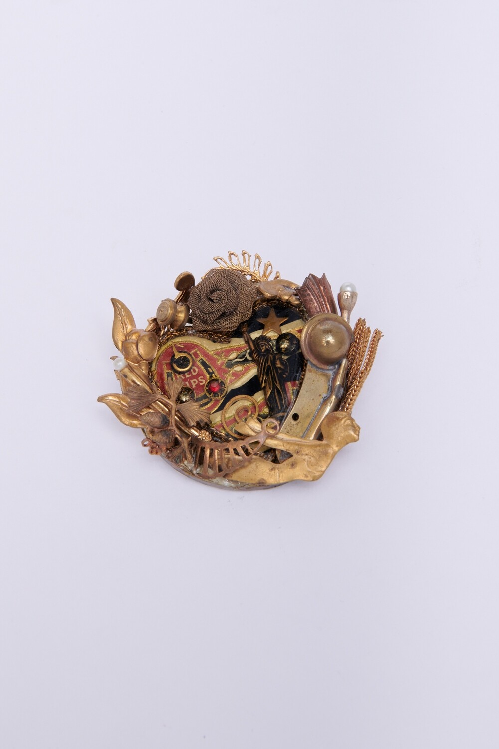 Brooch, Found Objects (Max Art)