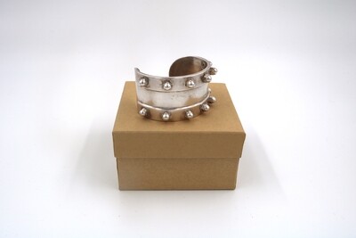 Amanda Kaiserman Gladiator Cuff Bracelet - Silver