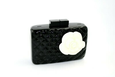 Quilted Rose Clutch