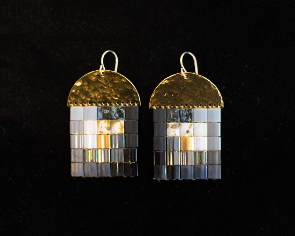 Short Tila Earrings